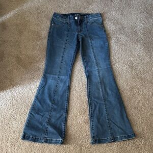 Art Class Dark Blue Flare Jeans